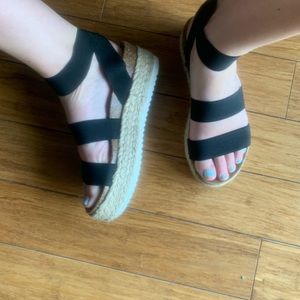 Steve Madden Kimmie sandal black size 8
